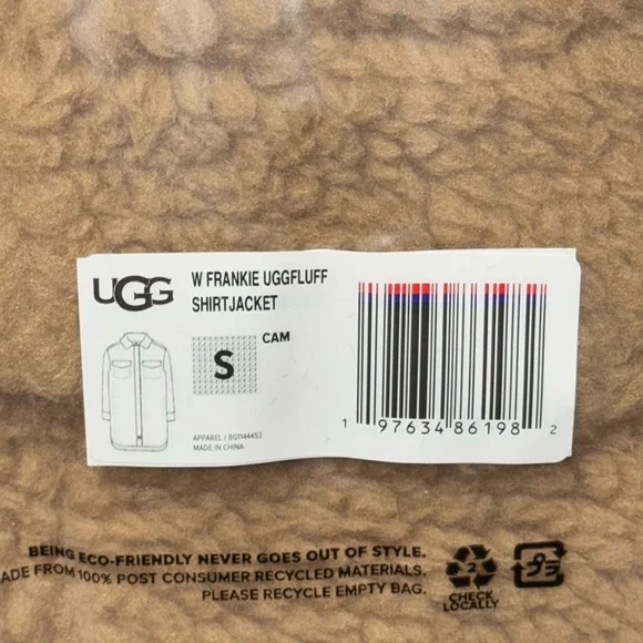 UGG FRANKIE UGGFLUFF SHIRTJACKET - Picture 5 of 5